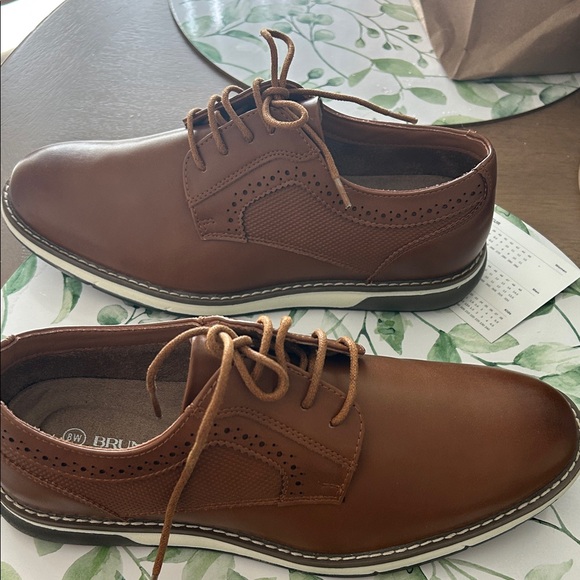 Men's Brown Dress Shoes - Picture 8 of 8